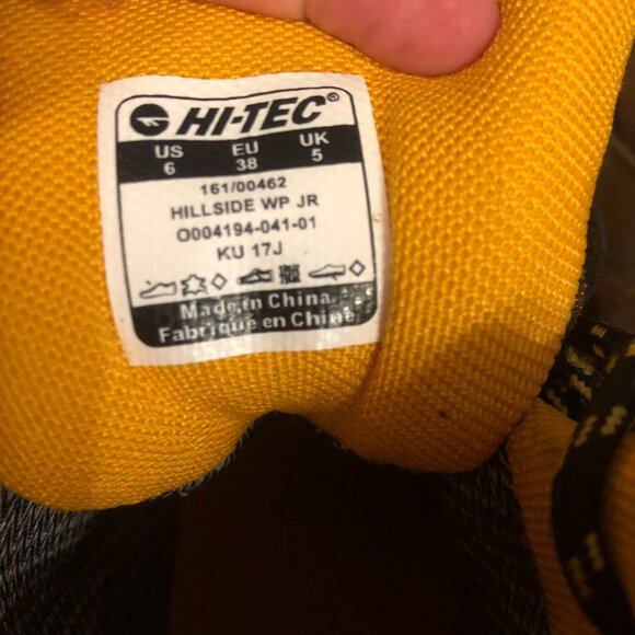 Women's Winter Hiking Boots Hi-Tec waterproof leather - Picture 9 of 14